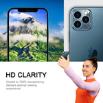 2 Pack Aeska Camera Lens Protector For Iphone 12 Pro Max Tempered Glass High Definition Case Friendly Scratch Resistant 9H Hardness Hd Clear Film For Iphone 12 Pro Max 6 7