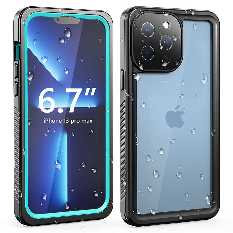 Fansteck For Iphone 13 Pro Max Waterproof Case Anti Scratched Heavy Duty Case Ip68 Underwater Full Body Sealed Cover With Built In Screen Protector For Iphone 13 Pro Max6 7