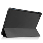 New Gwylh Vegan Leather Case For Lenovo Chromebook Duet 10 1 Light Weight Slim Tri Fold Case Magnetic Cover Stand With Auto Wake Sleep Case Cover For Len