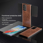 LG Wing 5G Leather Case Ultra Thin Slim Durable Protective
