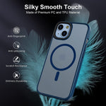 Magnetic Case For Iphone 13 Mini With Magsafe Sindox Magnetic Mag Back Tpu Slim Cover For Iphone 13 Mini 5 4 Inch Blue