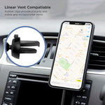 Ihome Magnetic Wireless Charging Air Vent Car Mount 10W For Iphone 12 13 Compatible With Magsafe Cases Black