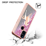 New Encases Glitter Liquid Cell Phone Case For Oneplus Nord N10 5G Oneplu