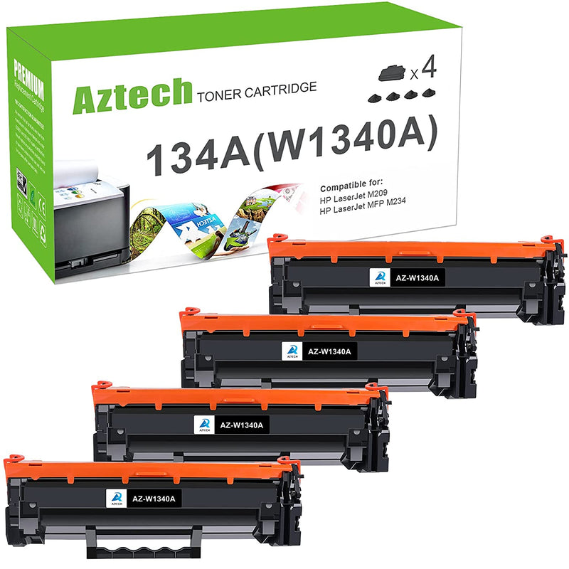 Compatible Toner Cartridge Replacement For Hp 134A W1340A 134X W1340X For M209 M209Dw M209Dwe Mfp M234 M234Dwe M234Dw M234Sdwe M234Sdn Printer Ink Black No Ch