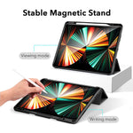New Esr Pencil Case Compatible With Ipad Pro 12 9 2021 Pencil 2 Holder Flexible Back Cover Auto Sleep And Wake Viewing And Writing Stand Rebound Seri