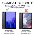 New For Samsung Galaxy Tab A7 10 4 Case 2020 Multi Angle Smart Stand Shell Cover Case For Samsung Galaxy Tab A7 10 4 Inch Tablet Sm T500 T505 T507 Case Be