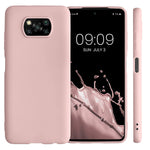 Kwmobile Tpu Case Compatible With Xiaomi Poco X3 Nfc Poco X3 Pro Case Soft Slim Smooth Flexible Protective Phone Cover Vintage Pink