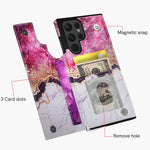 Samsung Galaxy S22 Ultra Wallet Book Style Case For Womens