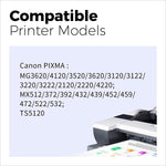 Ink Cartridge Replacement For Canon 240 240Xl 241 241Xl Pg 240Xl Cl 241Xl Use With Pixma Mg3620 Mg3520 Mg2120 Ts5120 Printer1 Black 1 Tri Color 2 Pack
