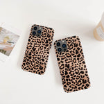 Leopard Cheetah Case Compatible With Iphone 13 Pro Max 6 7 Inch 2021 Matte Classic Chic Super Slim Soft Tpu Jungle Animal Print Rubber Gel Girls Women Back Cover For Iphone 13 Pro Max