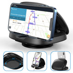 Cell Phone Holder For Car Upgrade 360 Rotatable Phone Mount For Dashboard Horizontal Vertical Viewing Friendly Phone Car Mount Compatible With Iphone Samsung Android Smartphones Gps Devices 1