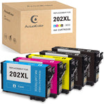 Ink Cartridge Replacement For Epson 202Xl T202Xl 202 Xl For Workforce Wf 2860 Wf2860 Expression Home Xp 5100 Xp5100 Printer Black Cyan Magenta Yellow 5 Pack