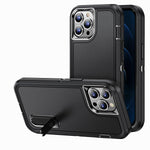 Maxcury Case For Iphone 12 Pro Max Full Body Protection Heavy Duty Shockproof 3 In 1 Silicone Rubber With Hard Pc Bumper Phone Case Cover For Men Women