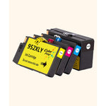 4 Pack Bk C M Y Colorprint Compatible 952Xl Ink Cartridge Replacement For Hp 952 Xl Work With Officejet Pro 8710 7740 8216 8210 8218 8700 8724 8725 8726 8