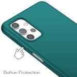 Junxia Case With Samsung Galaxy A32 Shatter Resistant Ultra Thin Advanced Material Full Protective Case With Samsung Galaxy A32 5G Green