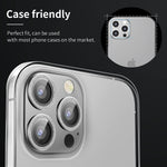 4Pcs Hoerrye Camera Lens Protector For Iphone 13 Pro Max 6 7 Inch Iphone 13 Pro 6 1 Inch Titanium Alloy Space Metal Military Grade Shatterproof Diamond