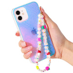 Joyleop Case For Iphone 13 Pro Max Iridescent Snakeskin With Beaded Strap Cute Holographic Cover For Girls Girly Women Fashion Stylish Unique Design Cool Designer Cases For Iphone 13 Pro Max 6 7