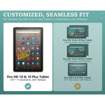 New All Kindle Fire Hd 10 Tablet Case And Fire Hd 10 Plus Cover11Th Generation 2021 Release Flexible Tpu Translucent Back Shell For Fire Hd 10 1 Inc