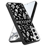New Case For Samsung Galaxy S21 Witch Pattern Anti Scratch Pattern Full Bo