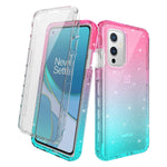 New Oneplus 9 Case With Built In Screen Protector Rosebono Hybrid Glitter