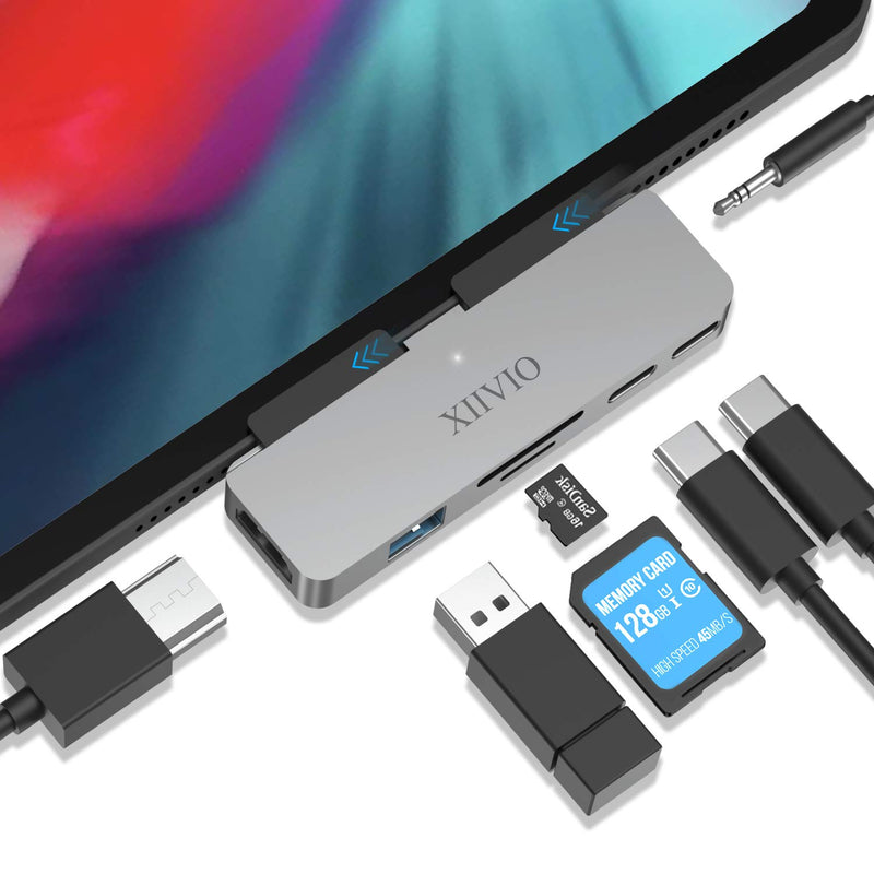 New Usb C Hub For Pro 2019 2018 7 In 1 Usb Type C To 4K Adapter With Usb