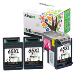 Ink Cartridge Replacement For Hp 65Xl For Envy 5012 5055 5052 5058 Deskjet 2624 2652 2655 3720 3722 3752 3755 3758 Amp 100 120 125 Printers 3 Black
