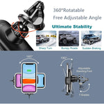 Car Phone Mount The Most Stable Version Long Arm Suction Cup Phone Holder For Car Dashboard Windshield Air Vent Hands Free Clip Cell Phone Holder Compatible With All Mobile Phones