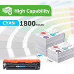 Compatible Toner Cartridge Replacement For Hp 131X 131A Cf211A For Hp Pro 200 Color M251Nw M251N Mfp M276Nw M276N Printer Ink Cyan 1 Pack