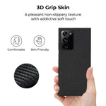 Pitaka Magnetic Phone Case For Samsung Galaxy Note 20 Ultra 6 9 Inch Magez Case 100 Aramid Fiber Slim Fit 3D Grip Touch Wireless Charging Friendly Cover Black Greytwill