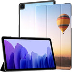 Eiffel Tower Compatible With Samsung A7 Galaxy Tabsm T500 T505 T507 Hot Colourful Air Balloon Beautiful City 10 4 Inch Tablet Case With Auto Sleep And Wake Function