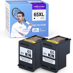 Ink Cartridge Replacement For Hp 65Xl 65 Xl Use For Envy 5052 5055 5058 Deskjet 3755 3700 2652 2622 3735 2655 3752 2624 3752 2652 Amp 100 Printer 2 Black