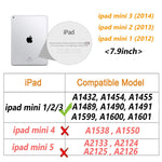 New Case For Ipad Mini 3 2 1 Slim Stand Case With Sturdy Hard Pc Back Cover For Apple Ipad Mini 1 2012 Ipad Mini 2 2013 Ipad Mini 3 2014Br