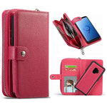 New S9 Wallet Case Detachable Leather Case With Credit Card Slots Magneti
