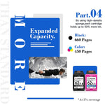 Ink Cartridge Replacement For Hp 62Xl 62 Xl Used With Envy 7640 5642 5663 5540 5643 7645 5660 5661 5544 5542 Officejet 5745 5740 250 5746 200 8040 Printer 1 Bl