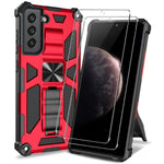 Compatible With Samsung Galaxy S22 Plus Case With Screen Protector Heavy Duty Rugged Case With Built In Kickstand Shockproof Anti Slip Phone Case For Samsung Galaxy S22 Plus 5G