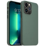 Cardelo Compatible With Iphone 13 Pro Max Case 2021 Matte Texture Liquid Silicone Phone Cases 6 7 Inch Non Slip Full Body Protective Shockproof Cover With Soft Microfiber Lining Forest Green