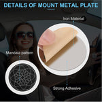 8 Pcs Phone Magnet Car Metal Plate Mount Metal Plate For Cell Holder Magnetic Car Mount Compatible With Magnetic Car Mounts Replacement Sticker Simple Style