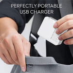 Usb C Wall Charger Manto 32W 2 Port Pd Fast Charger With 20W Usb C Power Adapter Foldable International Travel Power Adapter For Iphone13 12 11 Pro Max Xr Xs X Airpods Pixel Galaxy And More