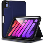 New Ipad Mini 6 Case 2021 8 3 Inch Ipad Mini 6Th Generation Case Hard Back Smart Cover Case For Ipad Mini 6Th Gen Auto Sleep Wake Supports Pencil 2 Char