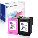 Ink Cartridge Replacement For Hp 62Xl 62 Xl Compatible With Hp Envy 5540 5640 7640 5643 Officejet 5740 5743 Printer 1 Black 1 Tri Color
