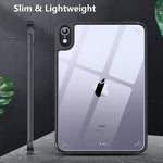 New Case Compatible With Ipad Mini 6 2021 Clear Pc Hard Back Tablet Cover And Soft Tpu Air Pillow Frame Shockproof And Drop Proof Ultra Slim Lightweigh