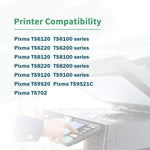 2 Pack Compatible Ink Cartridge Replacement For Canon 280 281Xxl Pgi 280 For Pixma Tr7520 Tr8520 Ts9520 Ts6220 Ts6120 Ts8220 Ts8120 Ts9521C Ts9520 Ts9100 Ts702