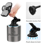 Updated Hands Free Car Phone Mount Car Phone Holder With Powerful Suction Cup For Car Dashboard A