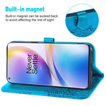 New For Oneplus 8 Pro One Plus 8Pro 5G Wallet Case Tempered Gl