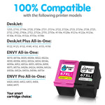 Ink Cartridge Replacement For Hp 67 Xl 67Xl Combo Pack Black Tri Color To Use With Envy 6055 Envy Pro 6455 6458 Deskjet Plus 4155 Deskjet 2755 2752 2725 272