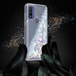 New For Motorola G Pure Case Quicksand Glitter Cell Phone Case Fo