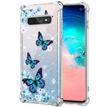 New Clear Glitter Case For Samsung Galaxy S10 Girls Women Bling Sparkle S