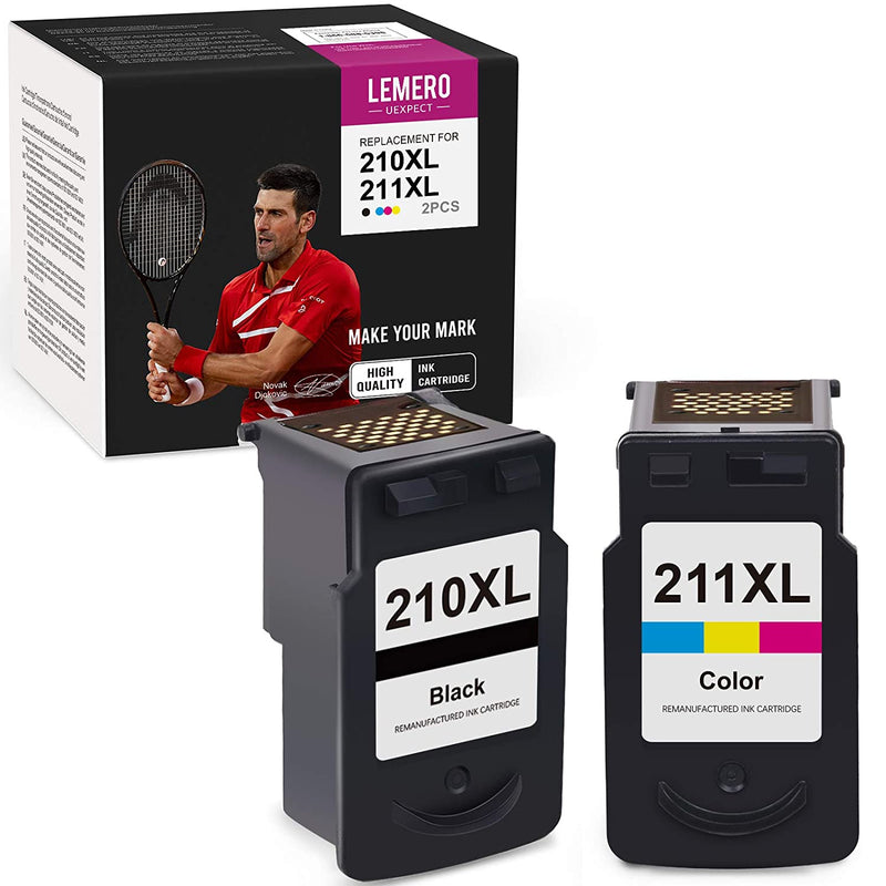 Ink Cartridge Replacement For Canon 210Xl 211Xl Pg 210Xl Cl 211Xl Ink Cartridges For Pixma Ip2700 Ip2702 Mx360 Mp230 Mx330 Mx340 Mx350 Mp250 Printer Black Tri