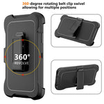 Case For Iphone Xr 6 1 Inch Heavy Duty Full Body Rugged Protection Cover Belt Clip Holster Kickstand With 2 Screen Protector Tempered Glass Drop Proof Protective Phone Case Black Clip