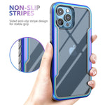 Kosenec Compatible For Iphone 13 Pro Max Case 6 7 Military Grade Shockproof Drop Protection Cover Rugged Heavy Duty Anodized Aluminum Alloy Frame Clear Pc Back Shield Soft Tpu Edges Iridescent